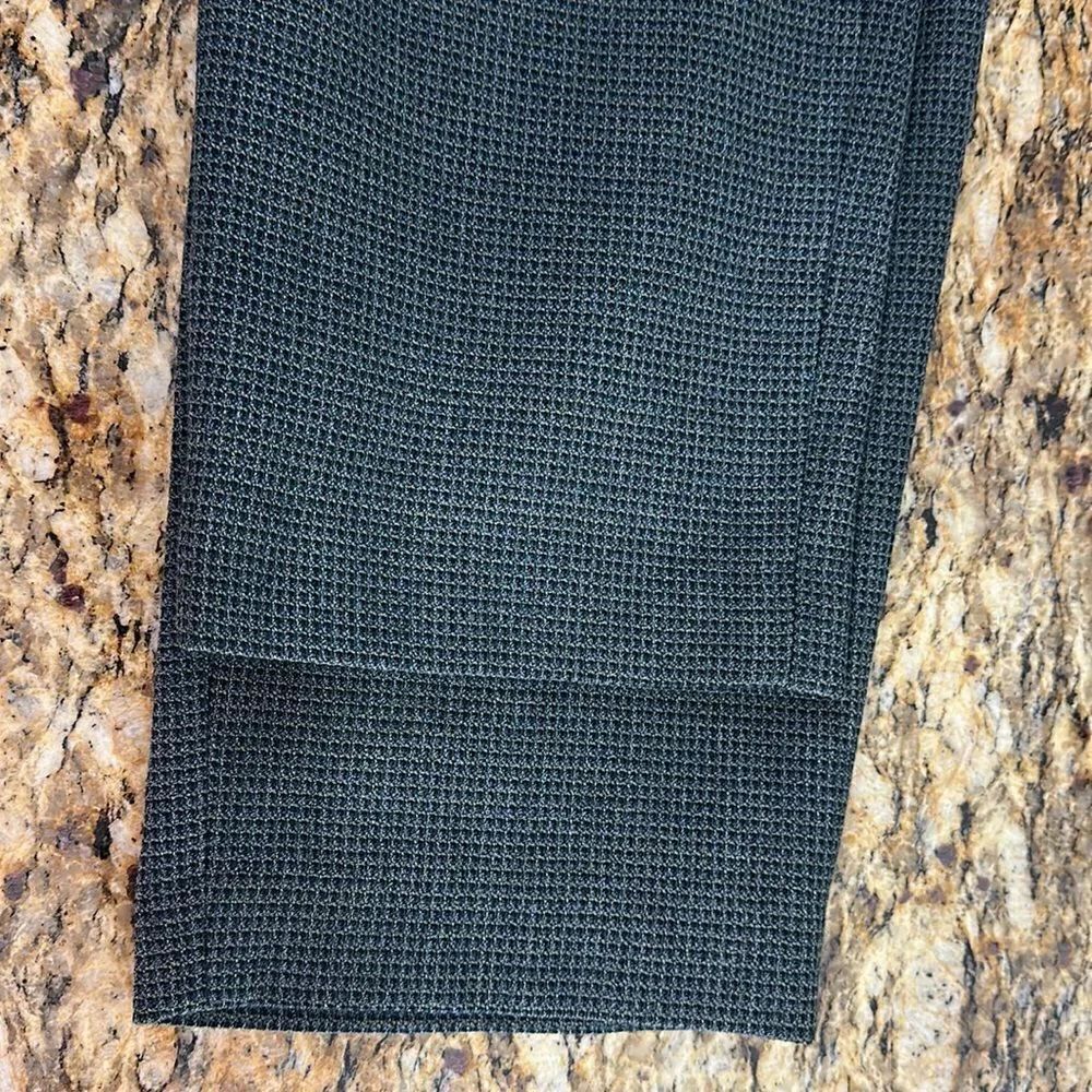 Talbots Wool High Rise Tapered Leg Textured Pants Size 6 - Picture 4 of 9